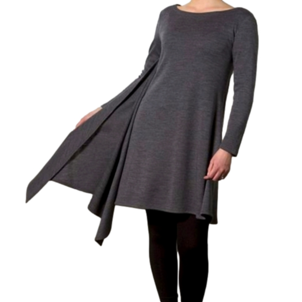Ilona Pelli Pello & Pilasteri Collection Wool Asymmetrical Dress